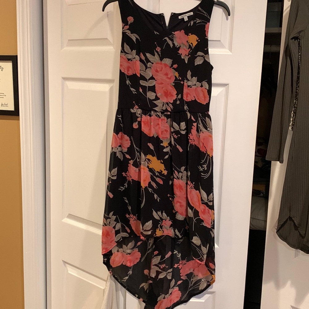 Pretty black floral dress